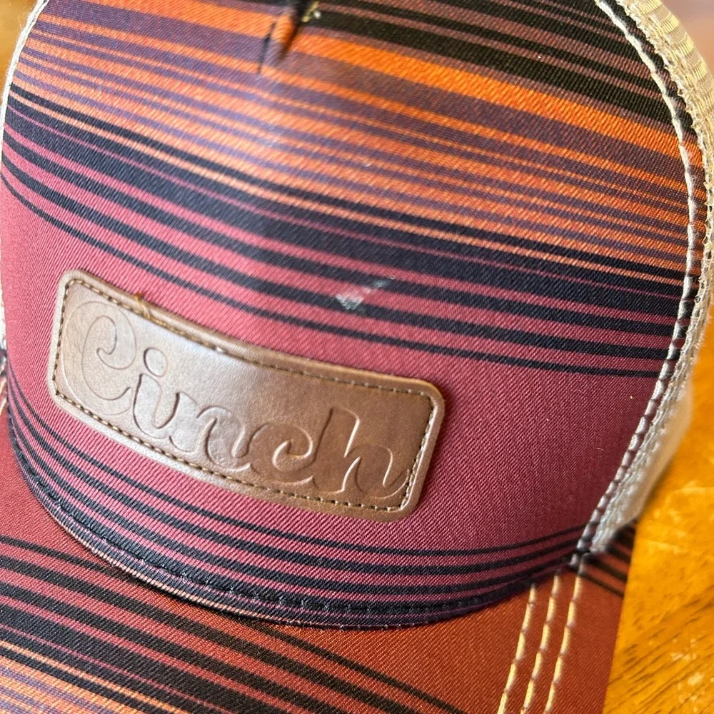 Cinch Striped Trucker Hat - Picture 2 of 4